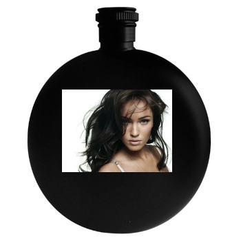 Megan Fox Round Flask