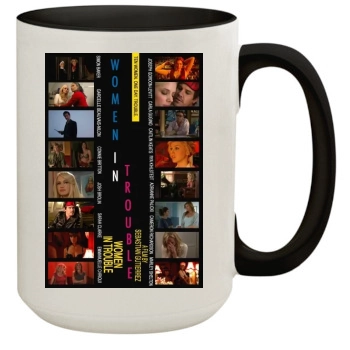 Women in Trouble (2009) 15oz Colored Inner & Handle Mug