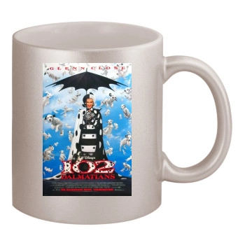 102 Dalmatians (2000) 11oz Metallic Silver Mug