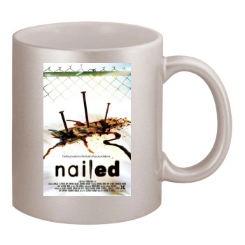 Nailed (2006) 11oz Metallic Silver Mug