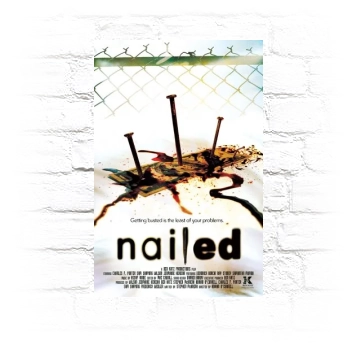 Nailed (2006) Metal Wall Art