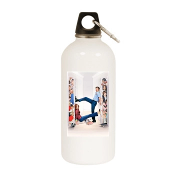 Yours Mine And Ours (2005) White Water Bottle With Carabiner