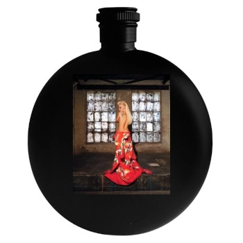 Pink Round Flask