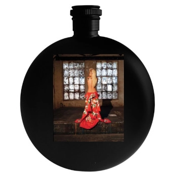 Pink Round Flask