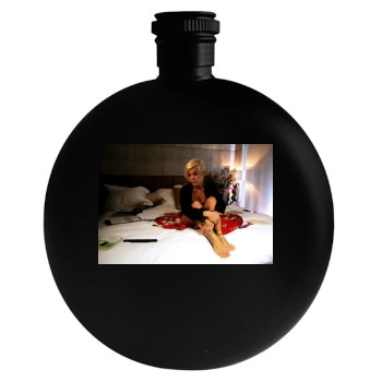 Pink Round Flask