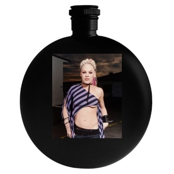 Pink Round Flask