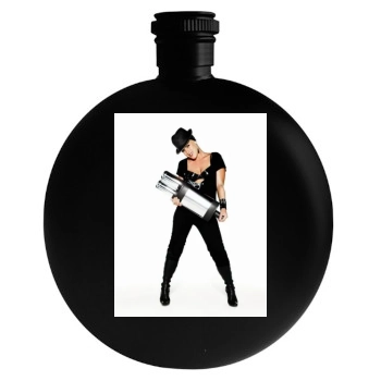 Pink Round Flask