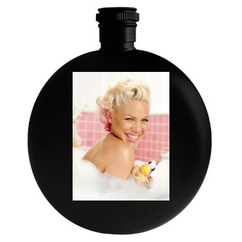 Pink Round Flask