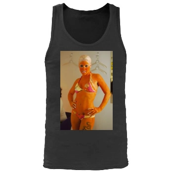 Pink Men's Tank Top