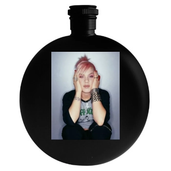 Pink Round Flask