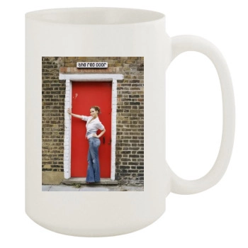 Rachel Stevens 15oz White Mug