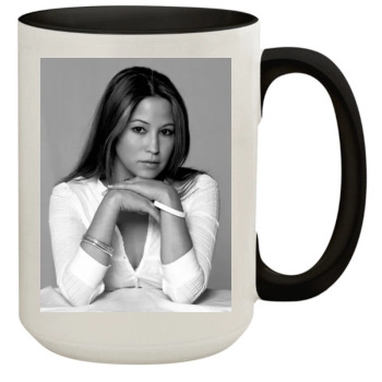 Rachel Stevens 15oz Colored Inner & Handle Mug