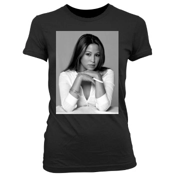 Rachel Stevens Women's Junior Cut Crewneck T-Shirt