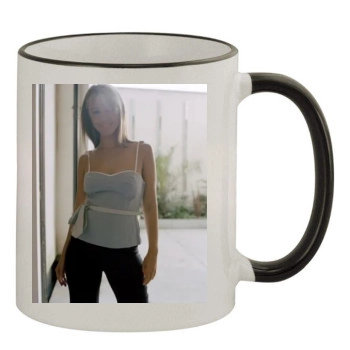 Rachel Stevens 11oz Colored Rim & Handle Mug