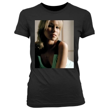 Rachel Stevens Women's Junior Cut Crewneck T-Shirt