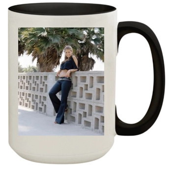 Rachel Stevens 15oz Colored Inner & Handle Mug