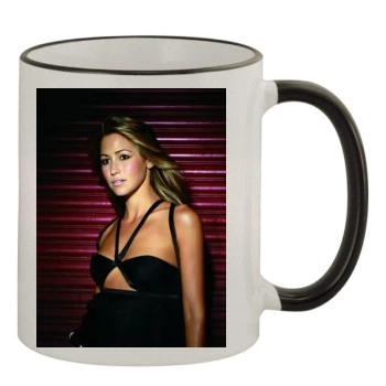 Rachel Stevens 11oz Colored Rim & Handle Mug