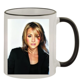 Rachel Stevens 11oz Colored Rim & Handle Mug