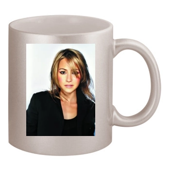 Rachel Stevens 11oz Metallic Silver Mug