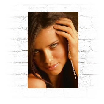 Adriana Lima Metal Wall Art