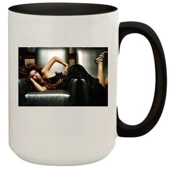 Adriana Lima 15oz Colored Inner & Handle Mug