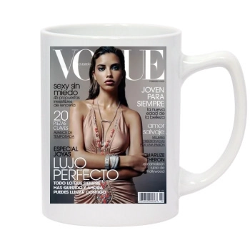 Adriana Lima 14oz White Statesman Mug