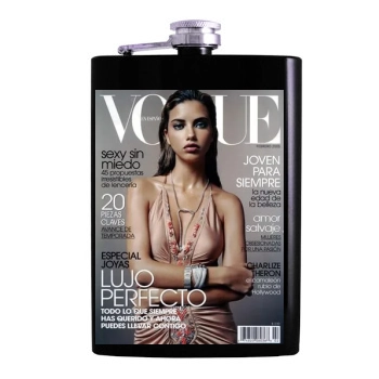 Adriana Lima Hip Flask