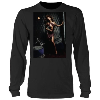 Adriana Lima Men's Heavy Long Sleeve TShirt