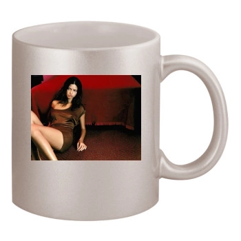 Adriana Lima 11oz Metallic Silver Mug