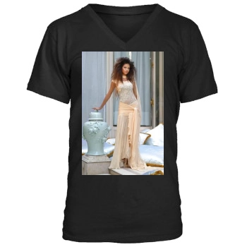 Adriana Lima Men's V-Neck T-Shirt