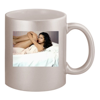 Adriana Lima 11oz Metallic Silver Mug