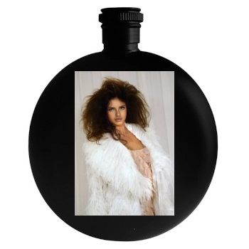 Adriana Lima Round Flask