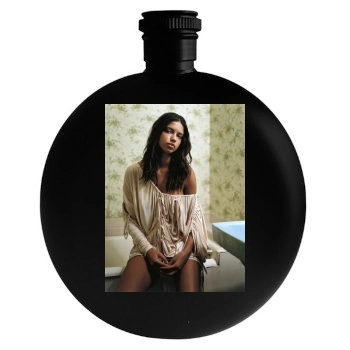 Adriana Lima Round Flask