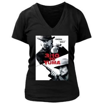 3:10 to Yuma (2007) Women's Deep V-Neck TShirt