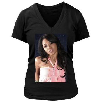 Amerie Women's Deep V-Neck TShirt