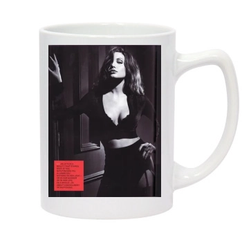 Angelina Jolie 14oz White Statesman Mug