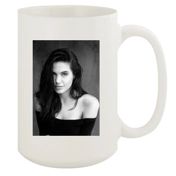 Angelina Jolie 15oz White Mug