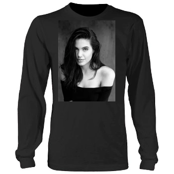 Angelina Jolie Men's Heavy Long Sleeve TShirt