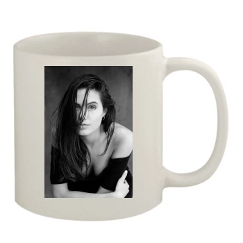 Angelina Jolie 11oz White Mug