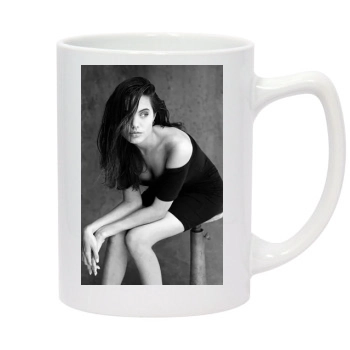 Angelina Jolie 14oz White Statesman Mug