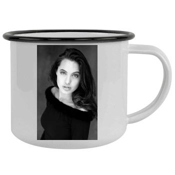 Angelina Jolie Camping Mug