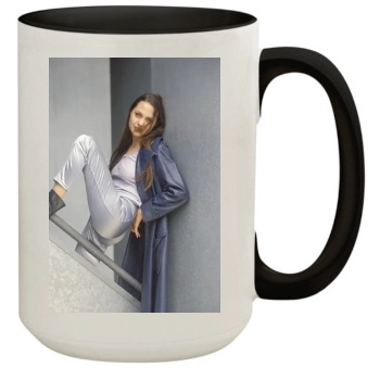 Angelina Jolie 15oz Colored Inner & Handle Mug