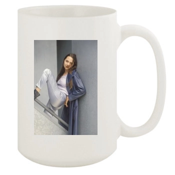 Angelina Jolie 15oz White Mug