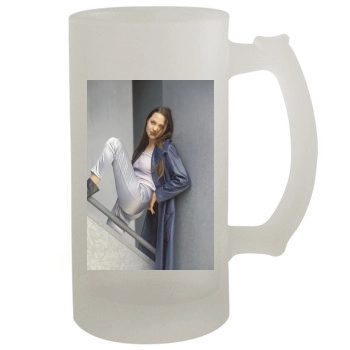 Angelina Jolie 16oz Frosted Beer Stein