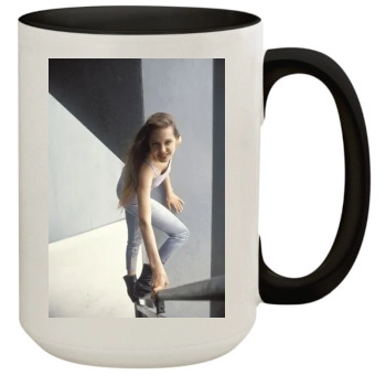 Angelina Jolie 15oz Colored Inner & Handle Mug