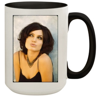 Angelina Jolie 15oz Colored Inner & Handle Mug