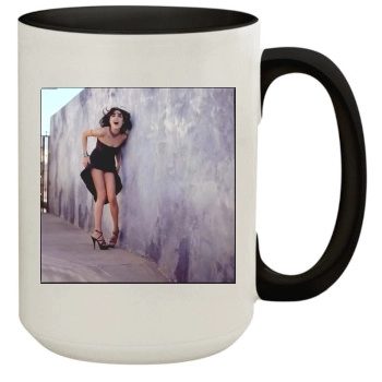 Angelina Jolie 15oz Colored Inner & Handle Mug