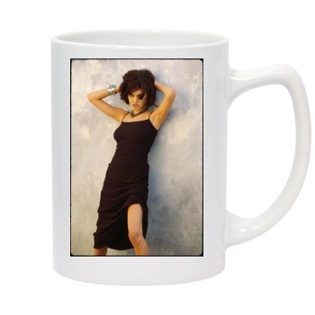 Angelina Jolie 14oz White Statesman Mug