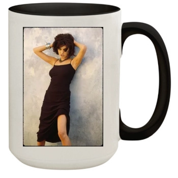 Angelina Jolie 15oz Colored Inner & Handle Mug