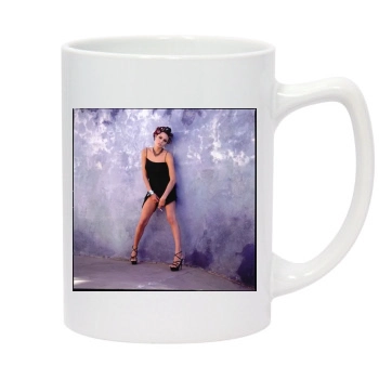 Angelina Jolie 14oz White Statesman Mug